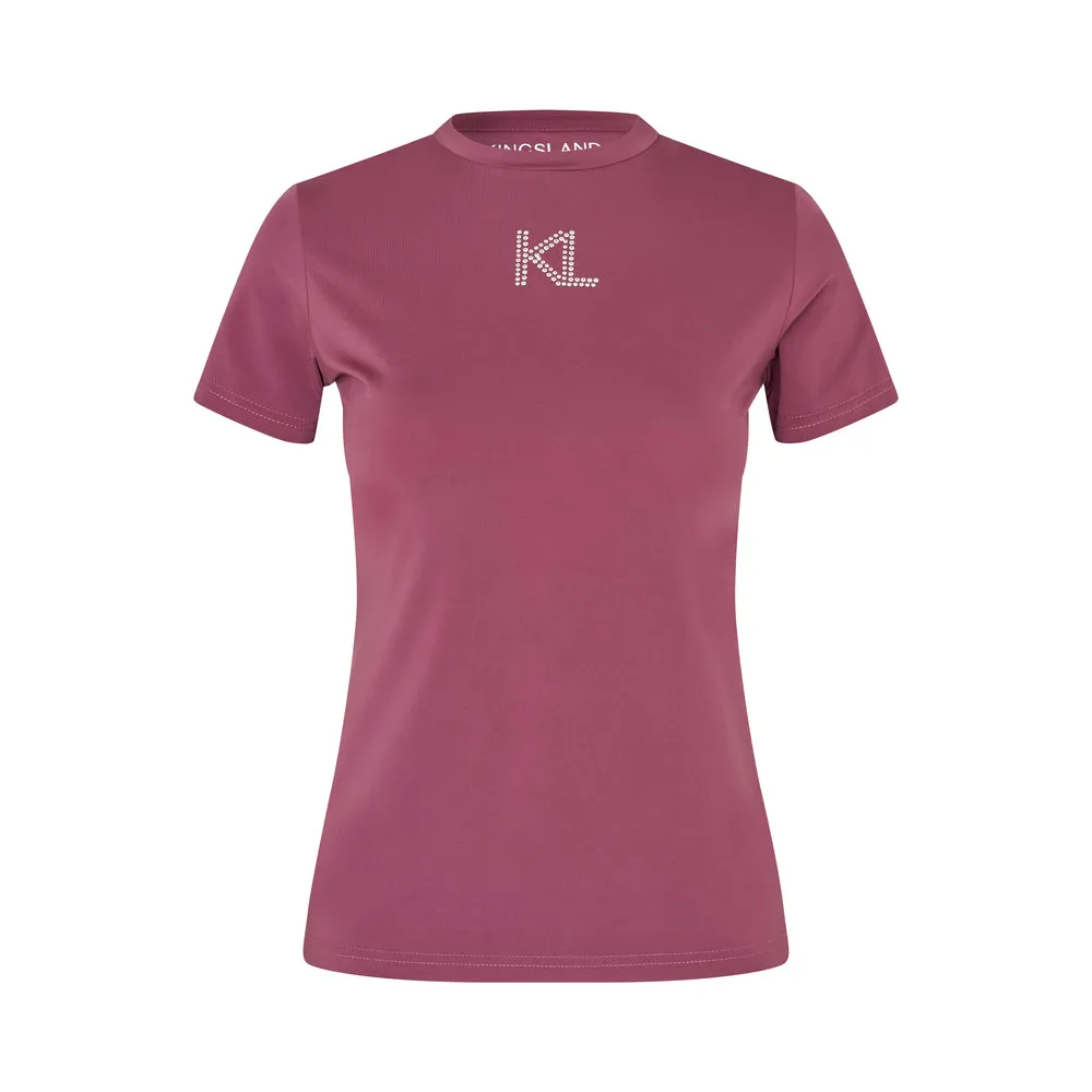 Kingsland KLlizette T-shirt sort M – Swarovski