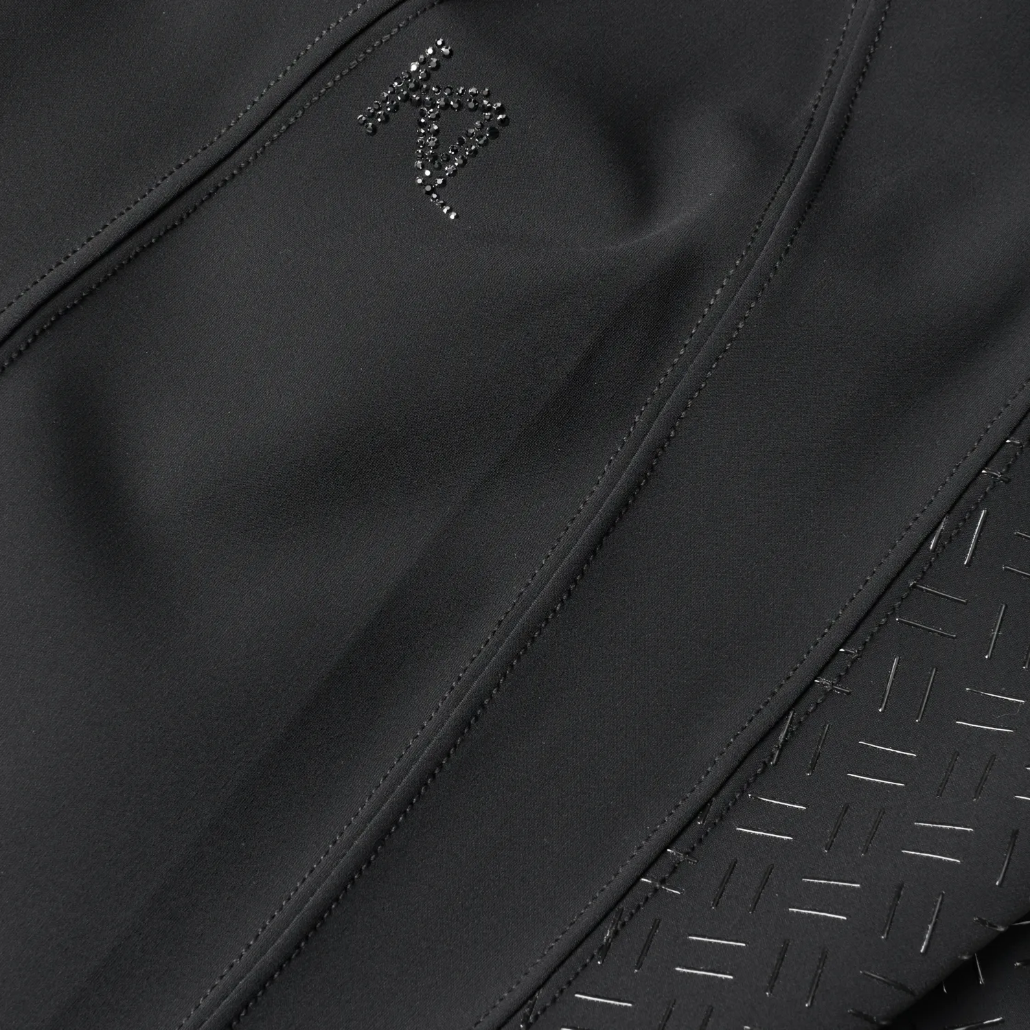 Kingsland KLKimi A-Shape ridebukser full-grip sort