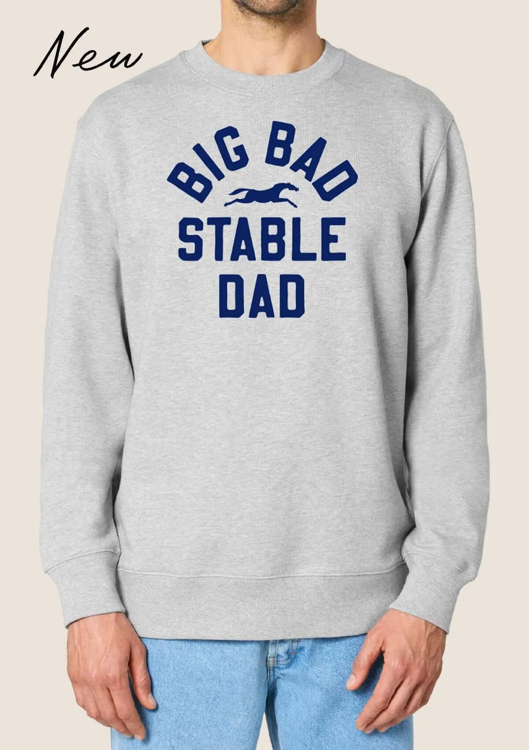 LOPE Big Bad Stable Dad sweatshirt M-XL bomuld