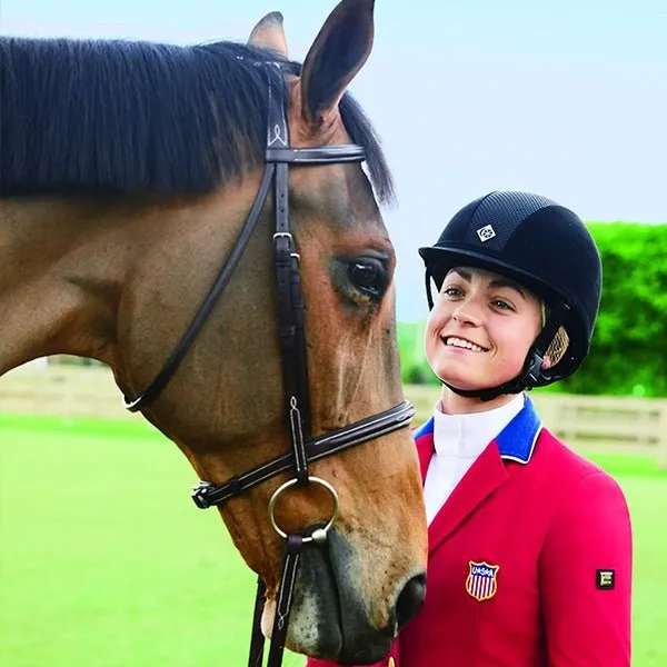 Charles Owen Ayr8 Plus ridehjelm 57 sort ventilation