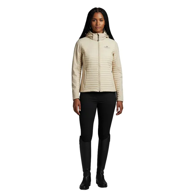 C2E San Jose ridejakke beige quiltet 5K
