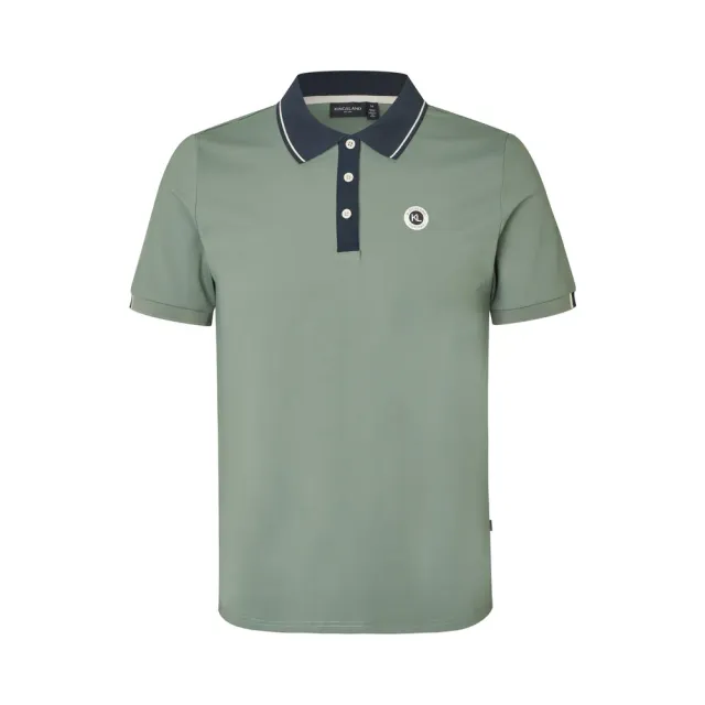 Kingsland KLLorenzo polo herre green agave stræk