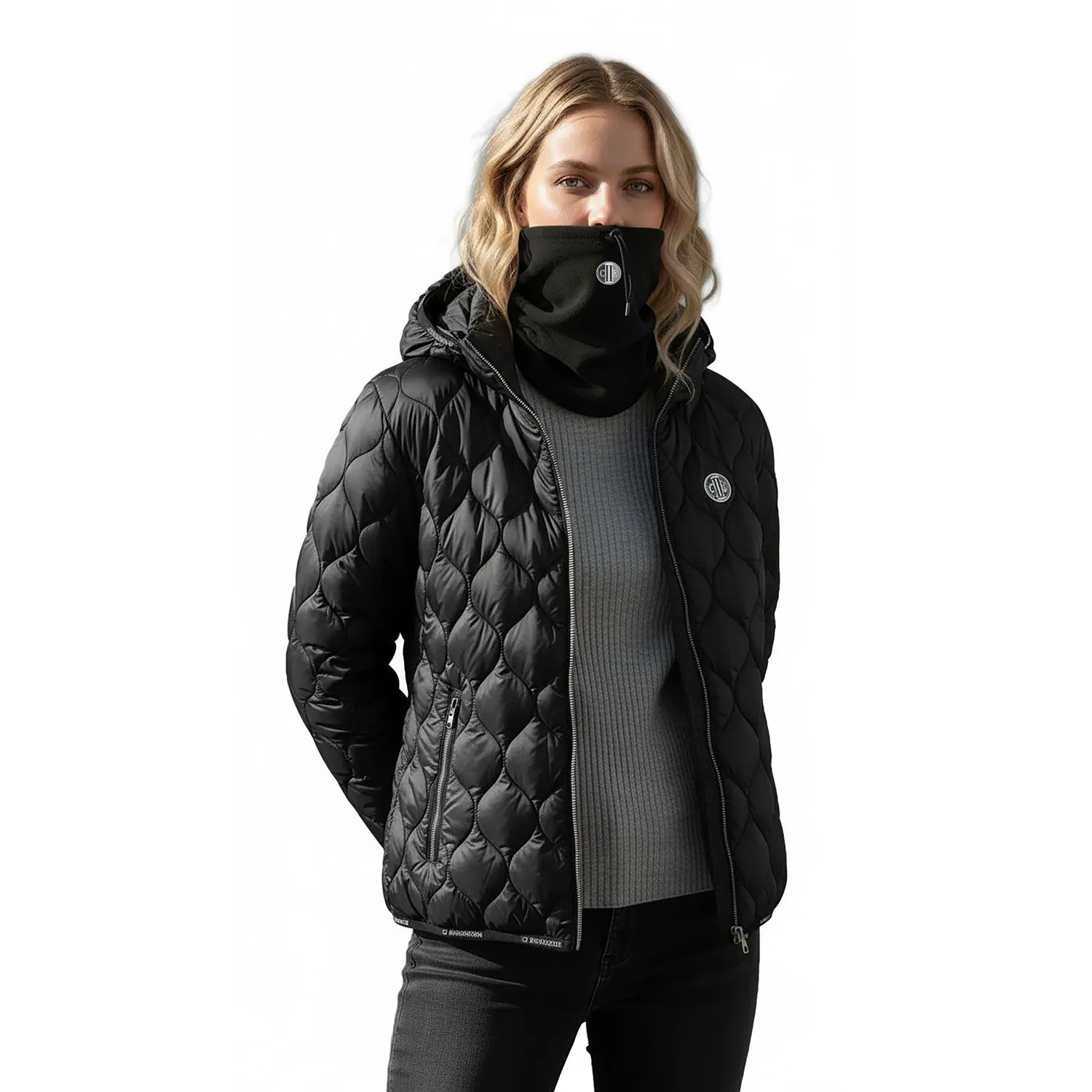 C2E Irvine Fleece Halsedisse Sort - Halsvarmer