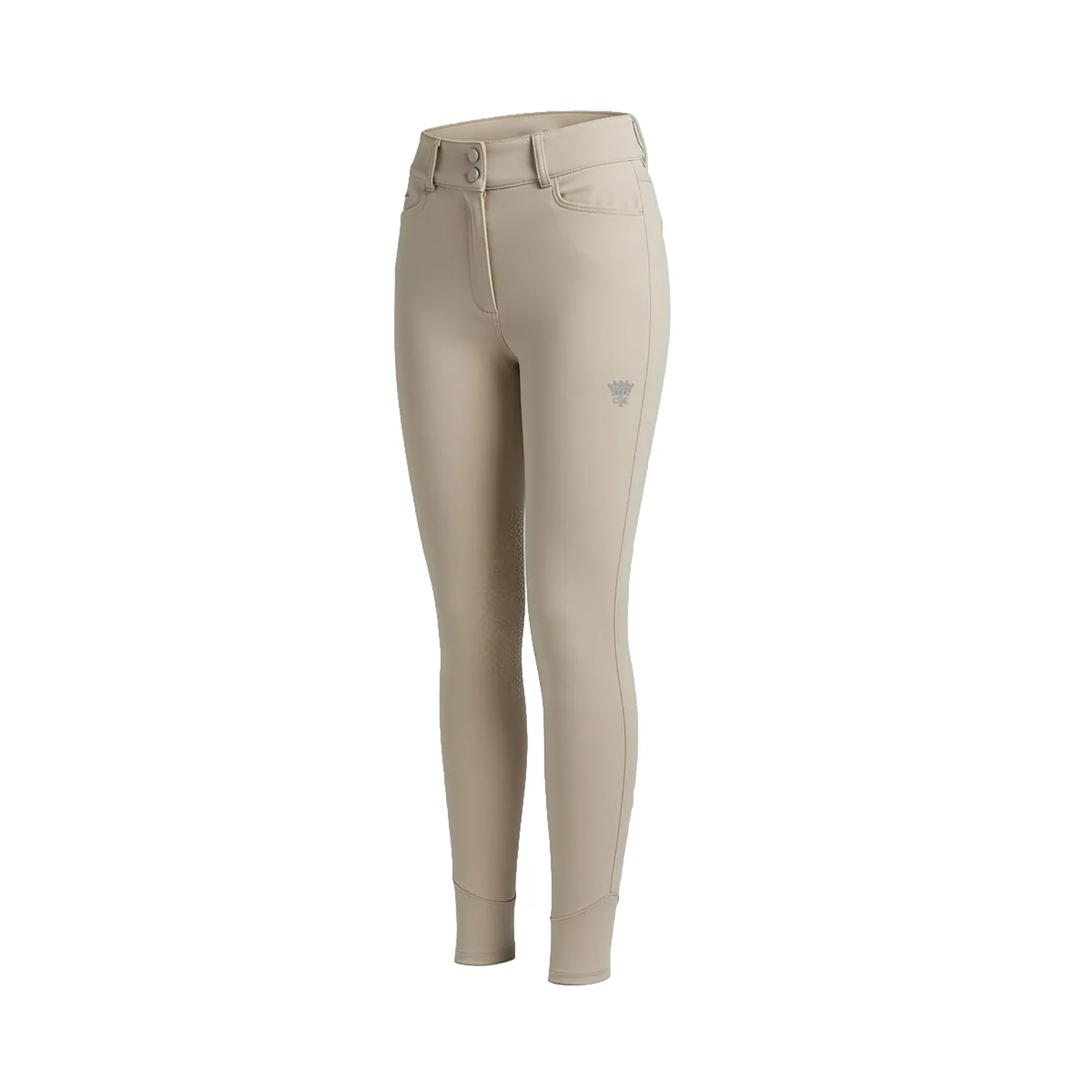 C2E Paddington KG ridebukser beige knægrip sandshell