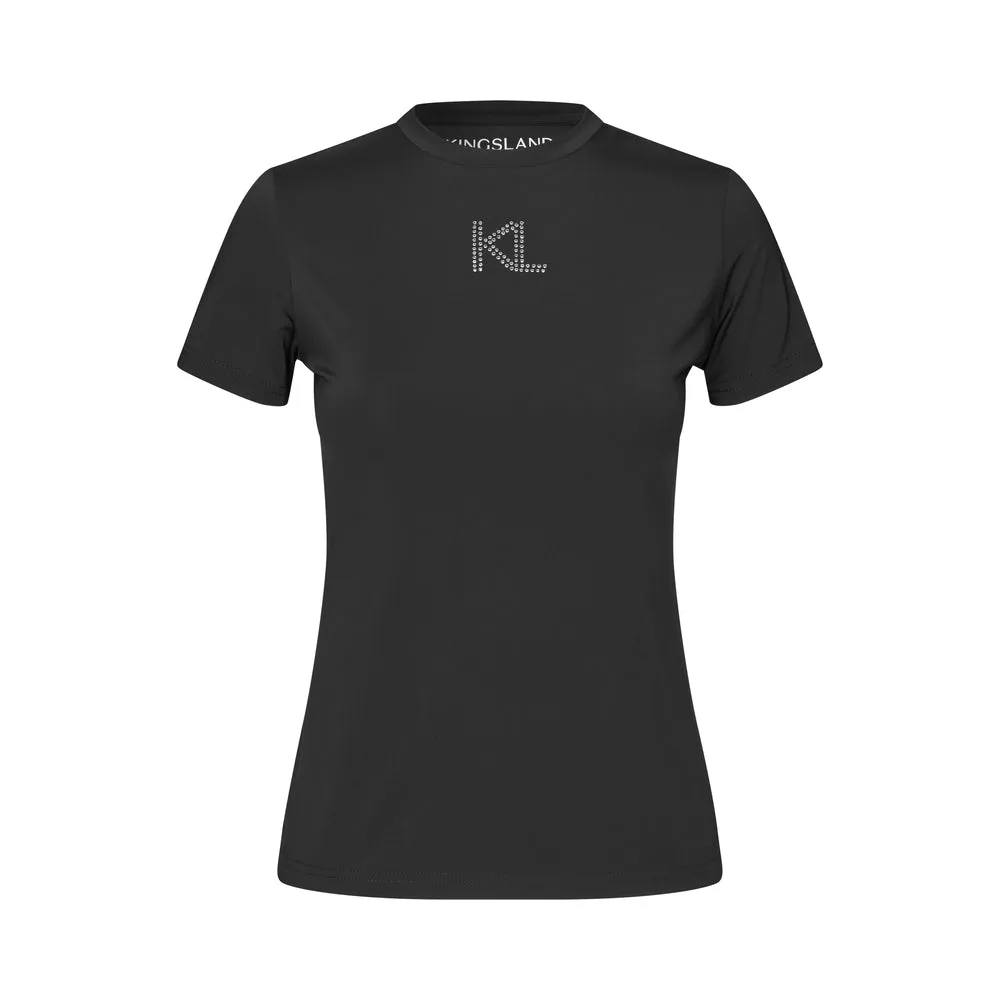 Kingsland KLlizette T-shirt sort M – Swarovski