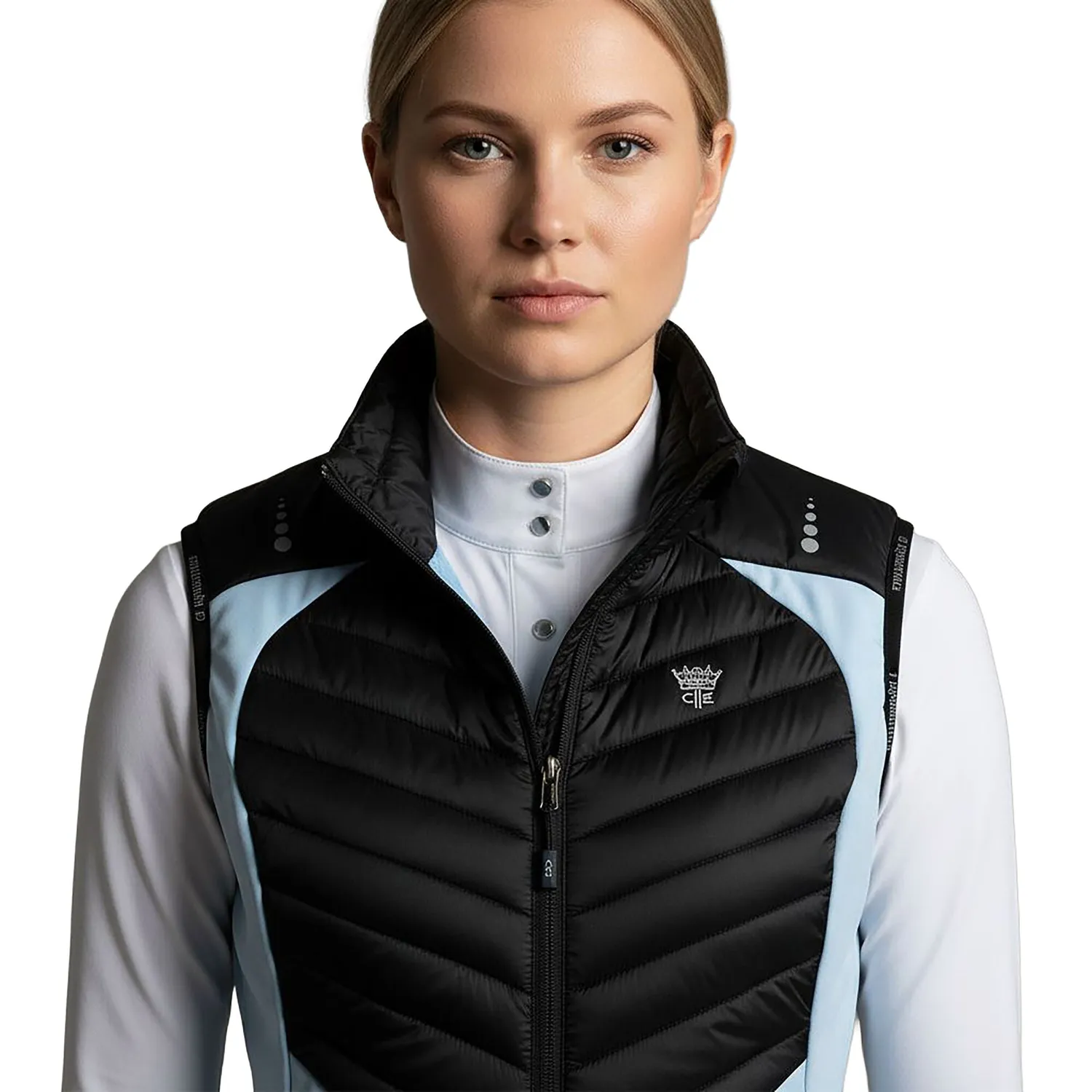 C2E GREEN PARK Hybrid bodywarmer Placid Blue let
