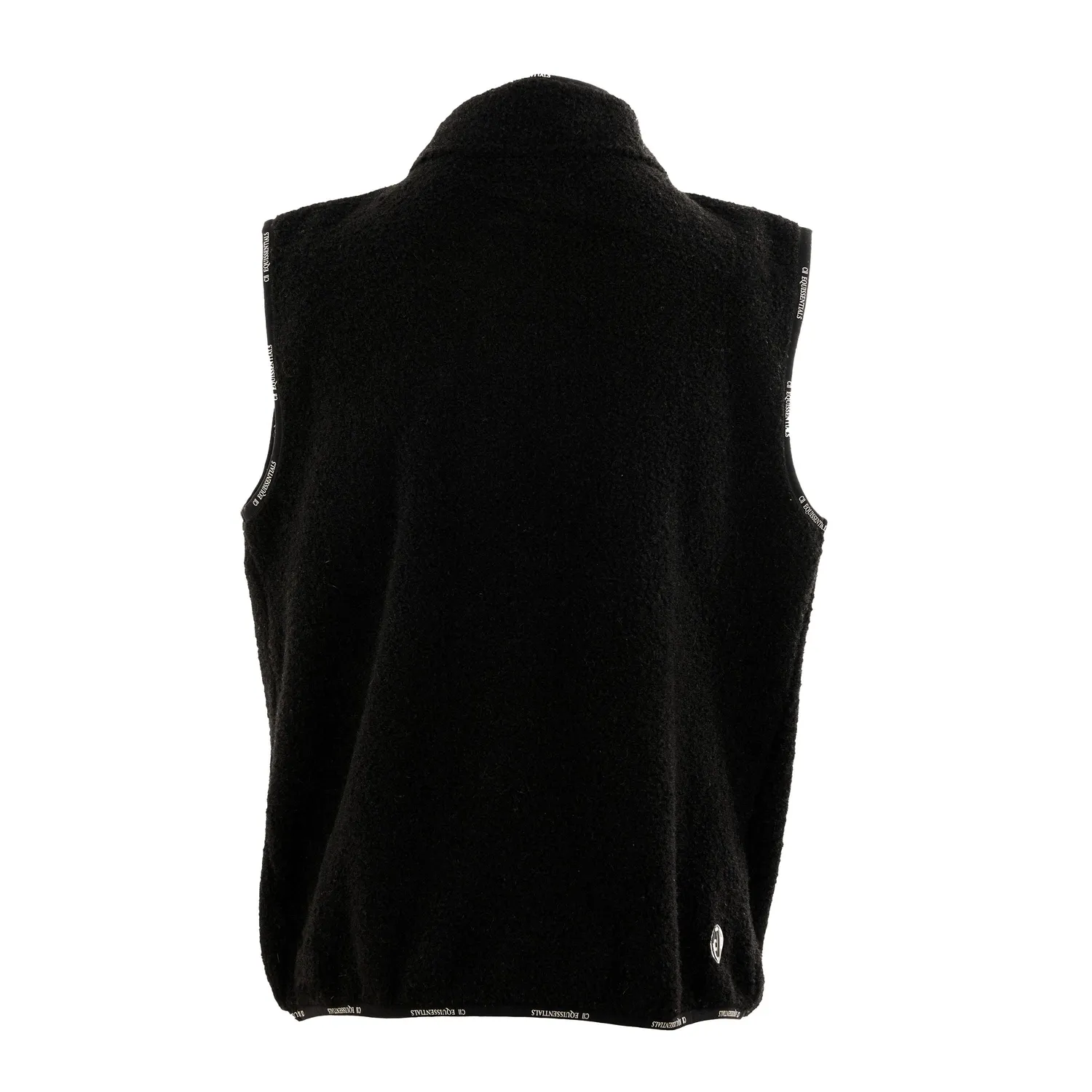 C2E Elk Grove fleecevest sort unisex sherpa 260g