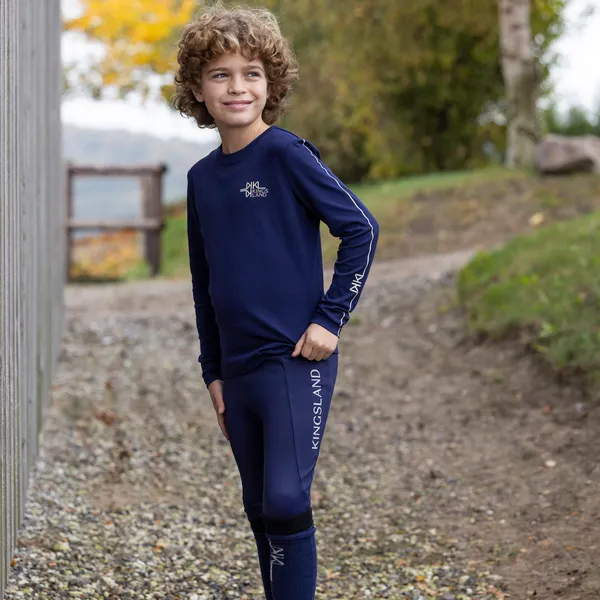 Kingsland KLAli træningstrøje junior evening blue
