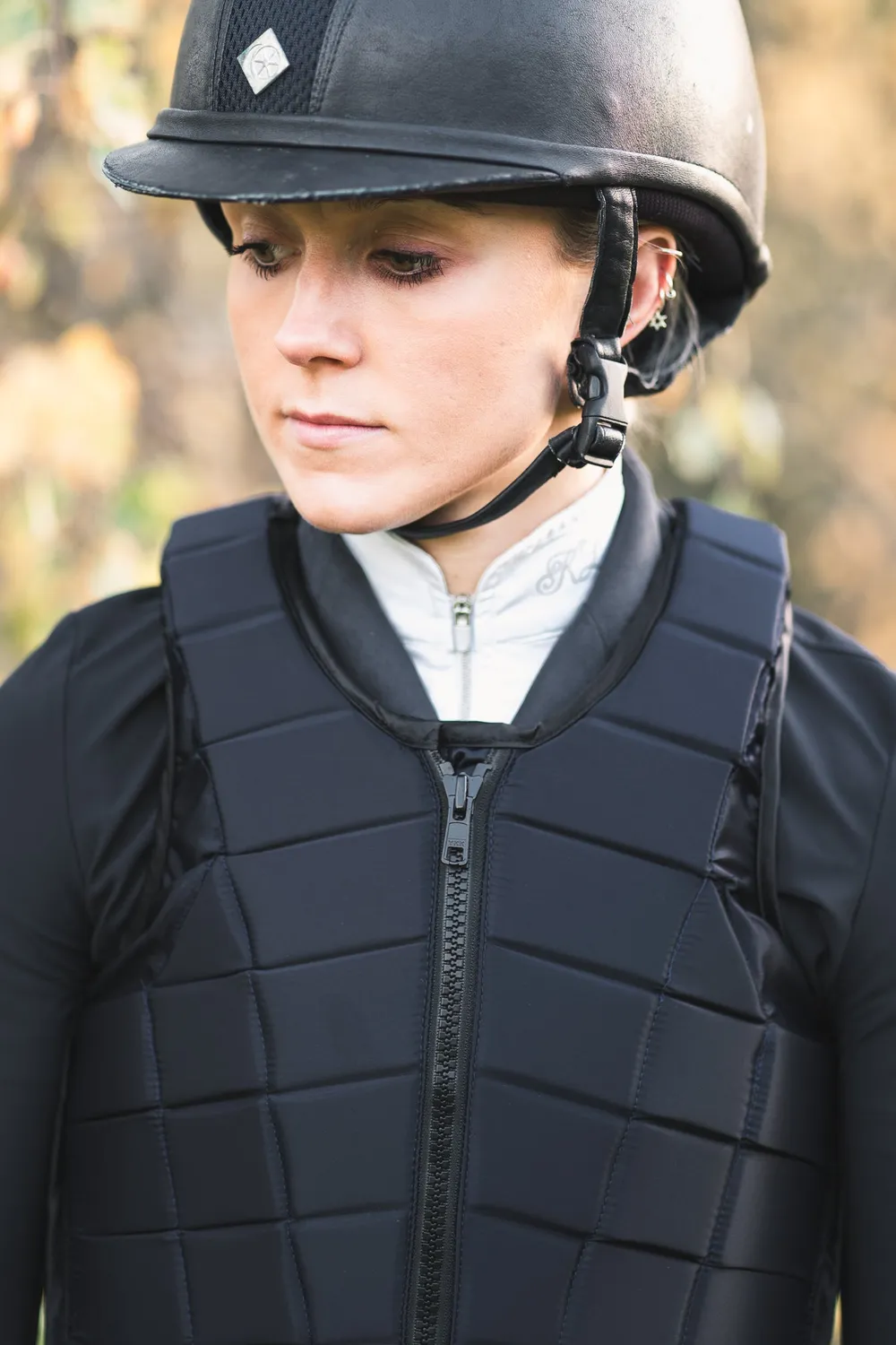 Racesafe RS2010 sikkerhedsvest sort child small