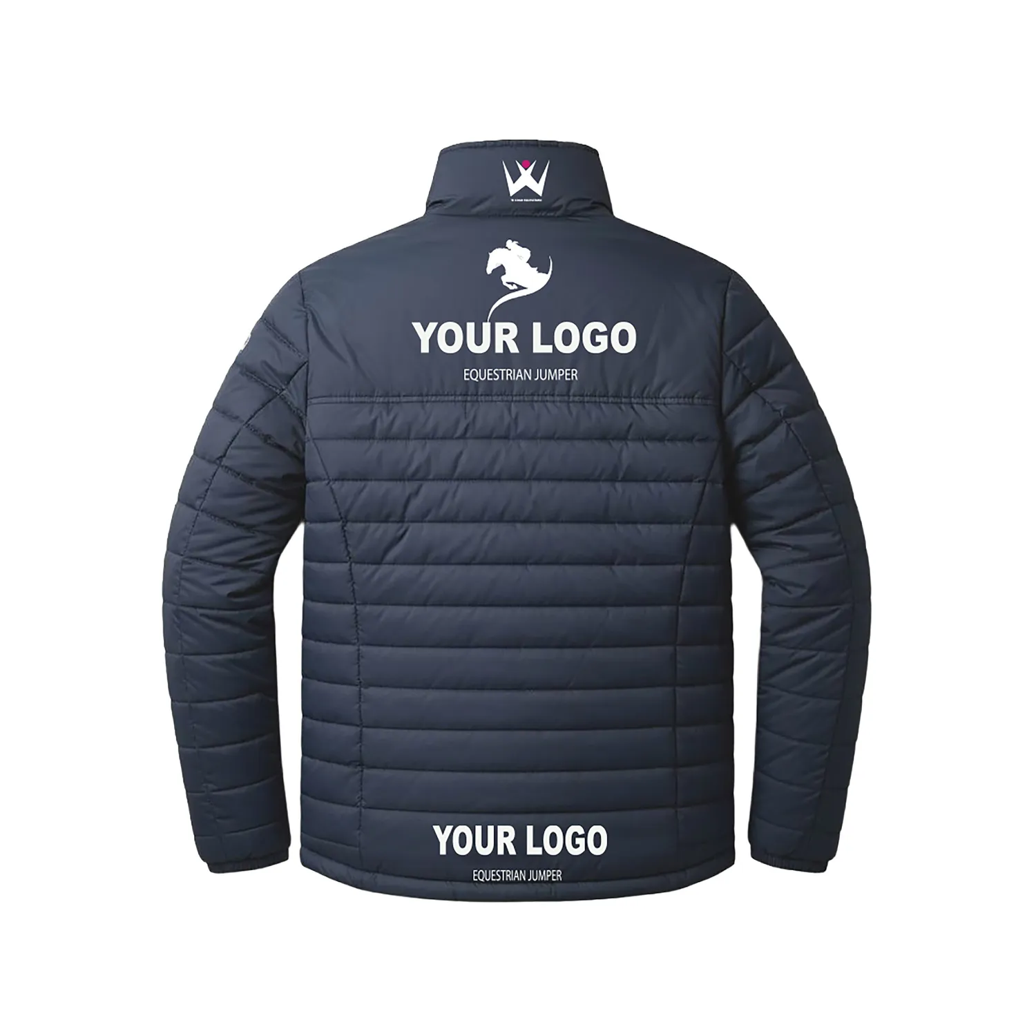 C2E Redlands Unisex Ridejakke Navy Let Isoleret