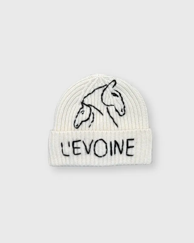L'Evoine Mare & Foal hue alpakauld gaveæske