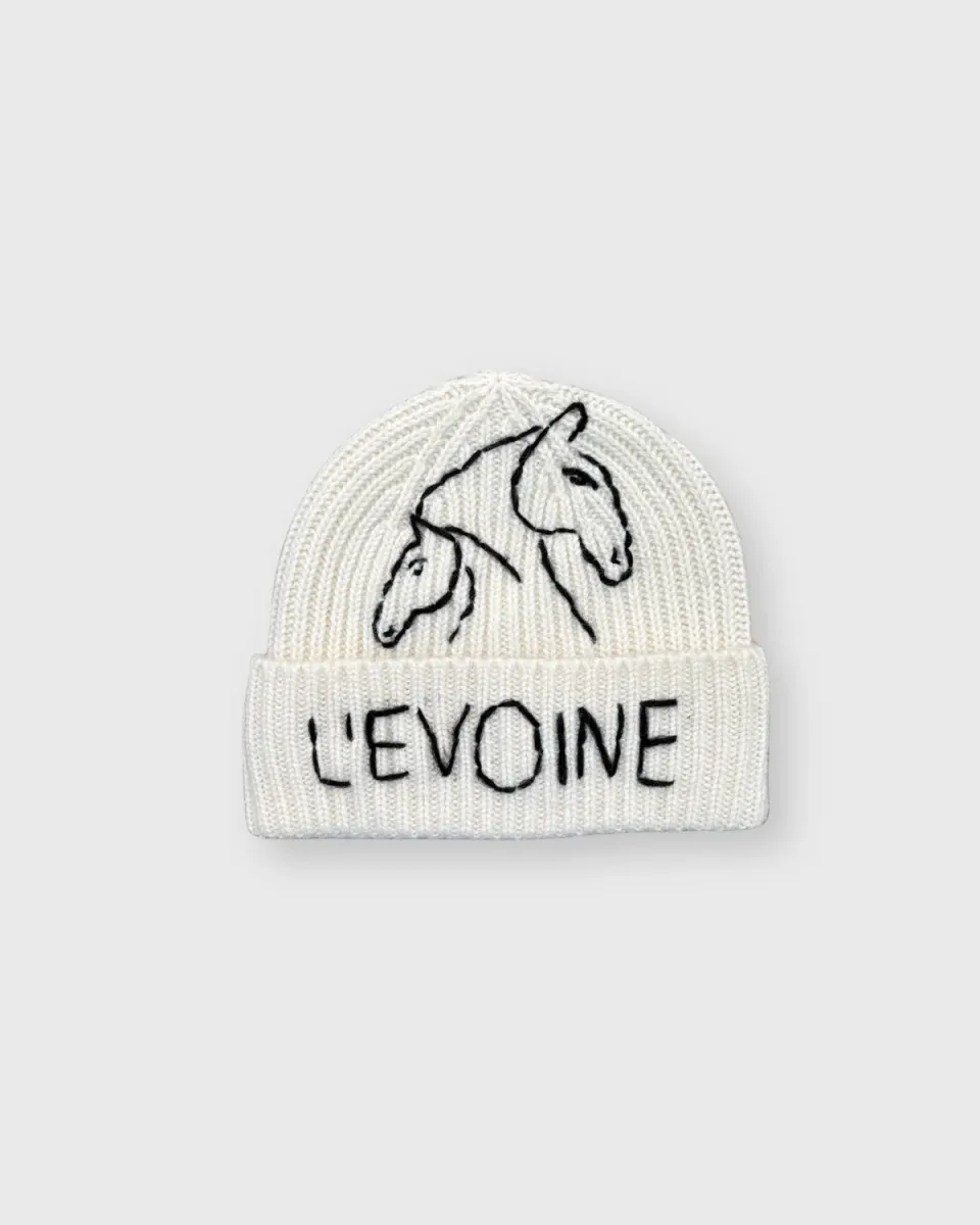 L'Evoine Mare & Foal hue alpakauld gaveæske
