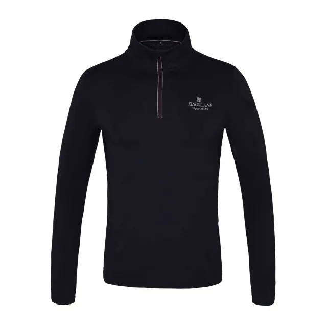 Classic træningsshirt herre navy M 4-vejs stræk