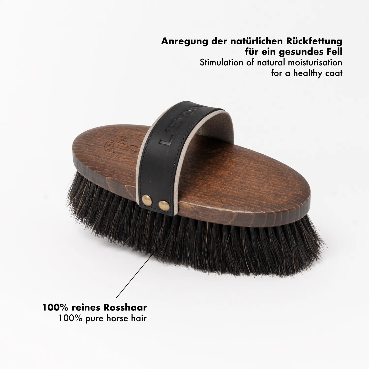 L'Evoine Kardætche'description hestebørste charcoal rossehår