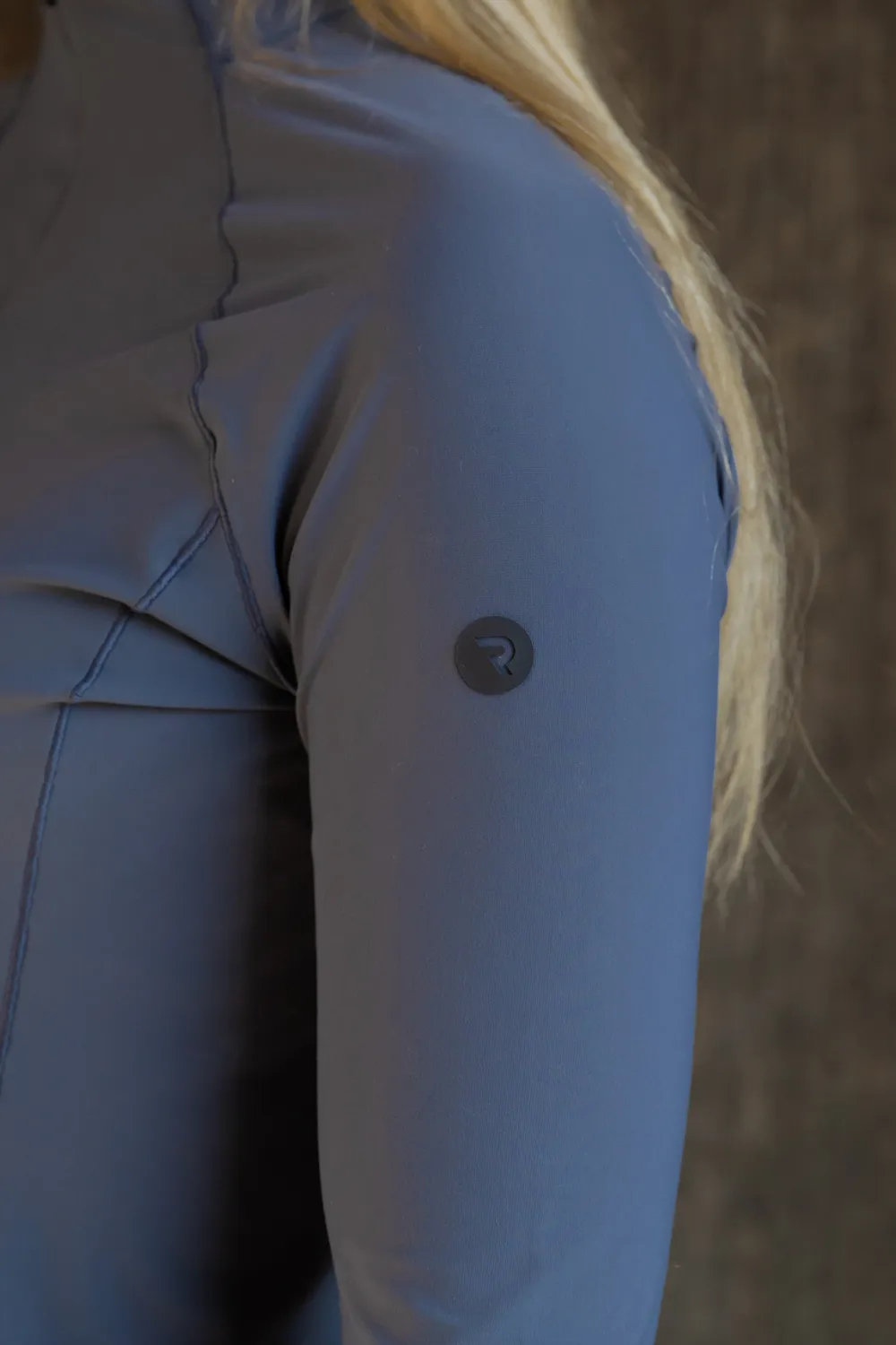 Racesafe Baselayer lynlås undertrøje Shadow Blue