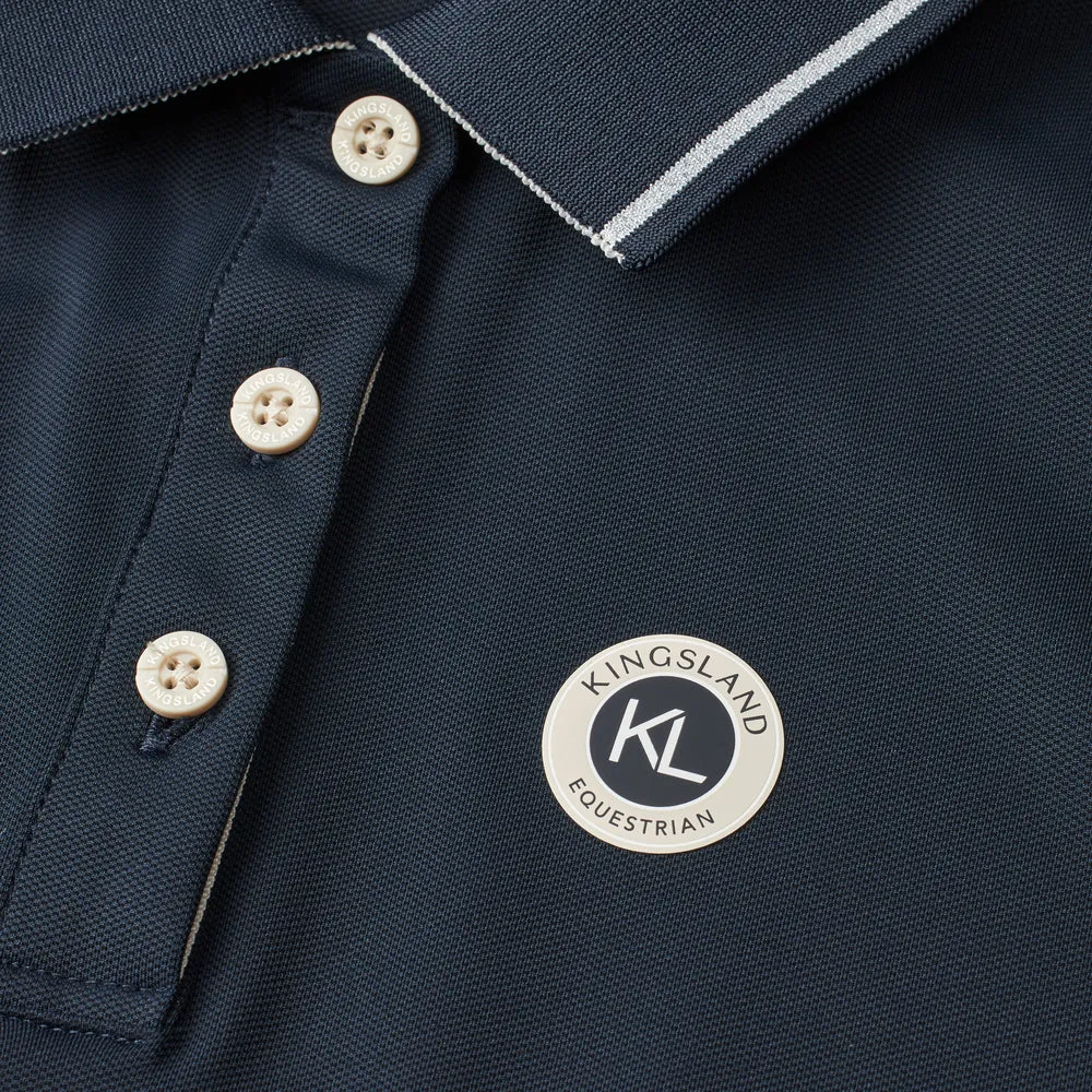 Kingsland KLlaura ærmeløs polo navy M – åndbar