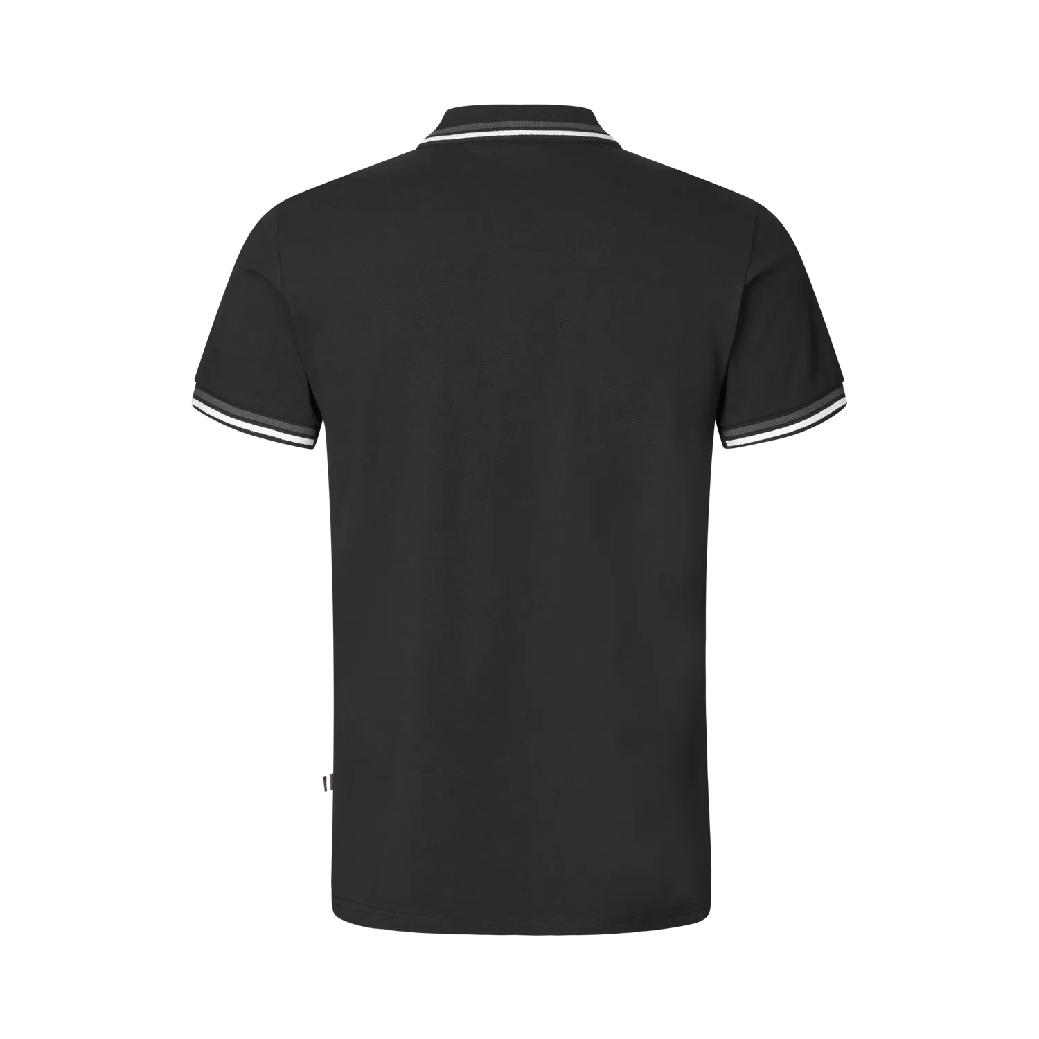 Kingsland Classic poloshirt sort M – bomuld med stræk