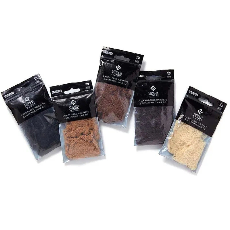 Charles Owen Knot-free hårnet blond 2-pak knudefri