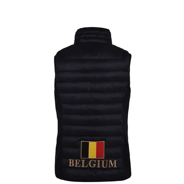 Kingsland Equibel vest quiltet sort M unisex