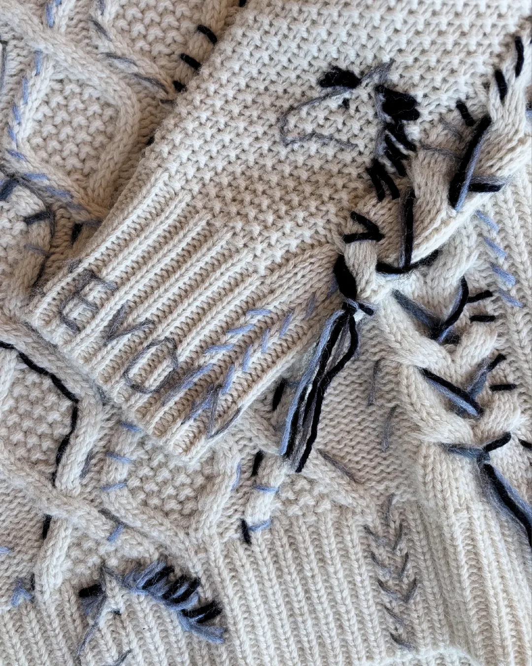 L'Evoine Wild Grace pullover alpaka S/M