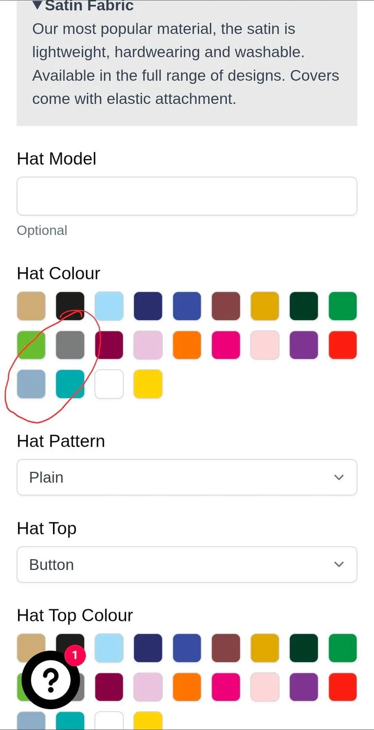 Racesafe Custom Hat Cover hjelmovertræk Satin design selv