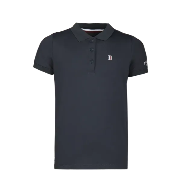 Kingsland Classic Piqué juniorpolo navy quick-dry