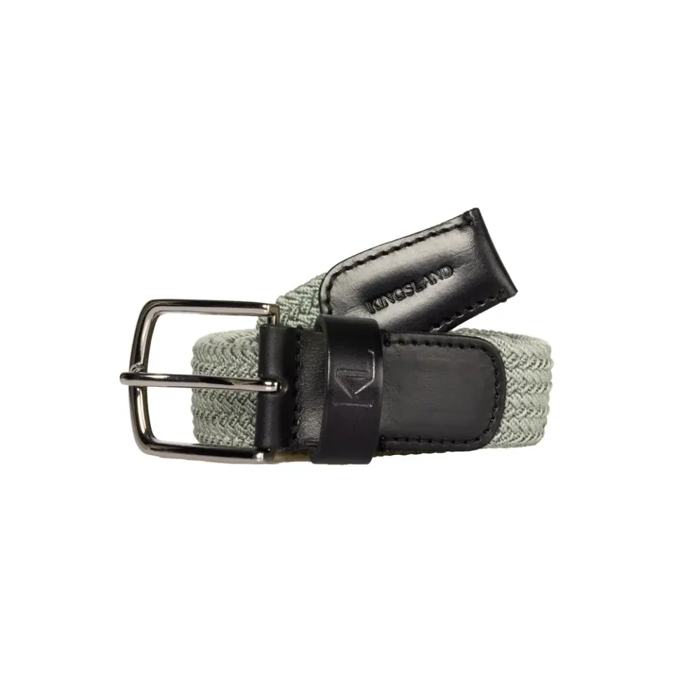 Kingsland KLLeslie flettet elastikbælte Navy 90CM