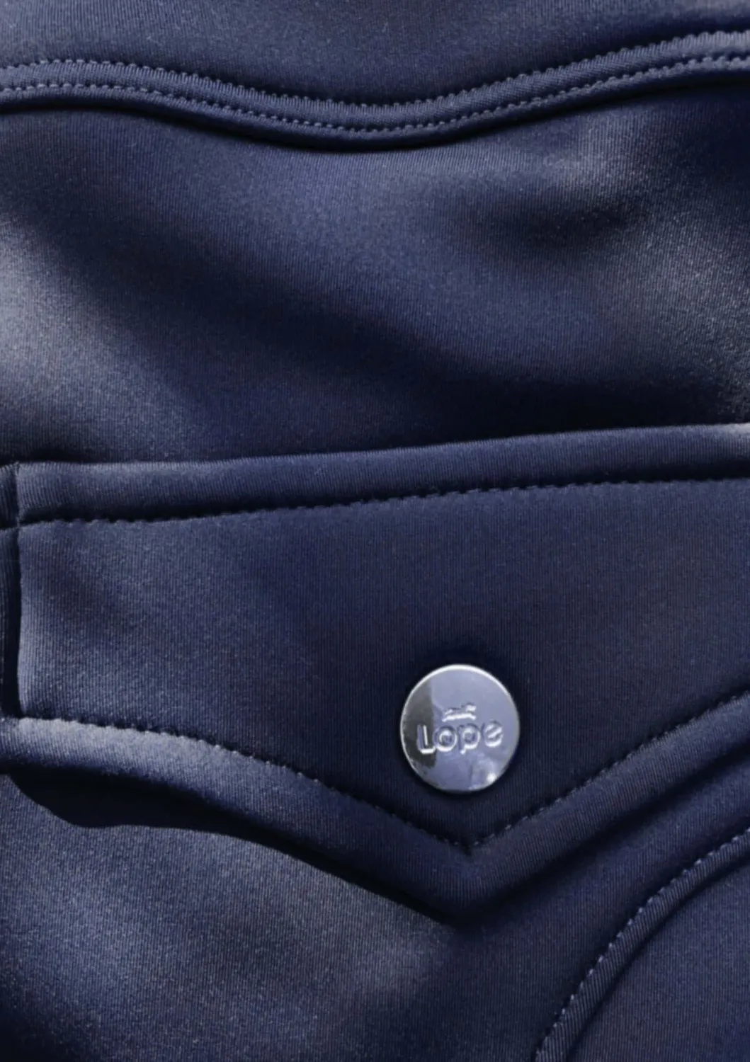 Lope The Flow Winter ridebukser dark navy fleece