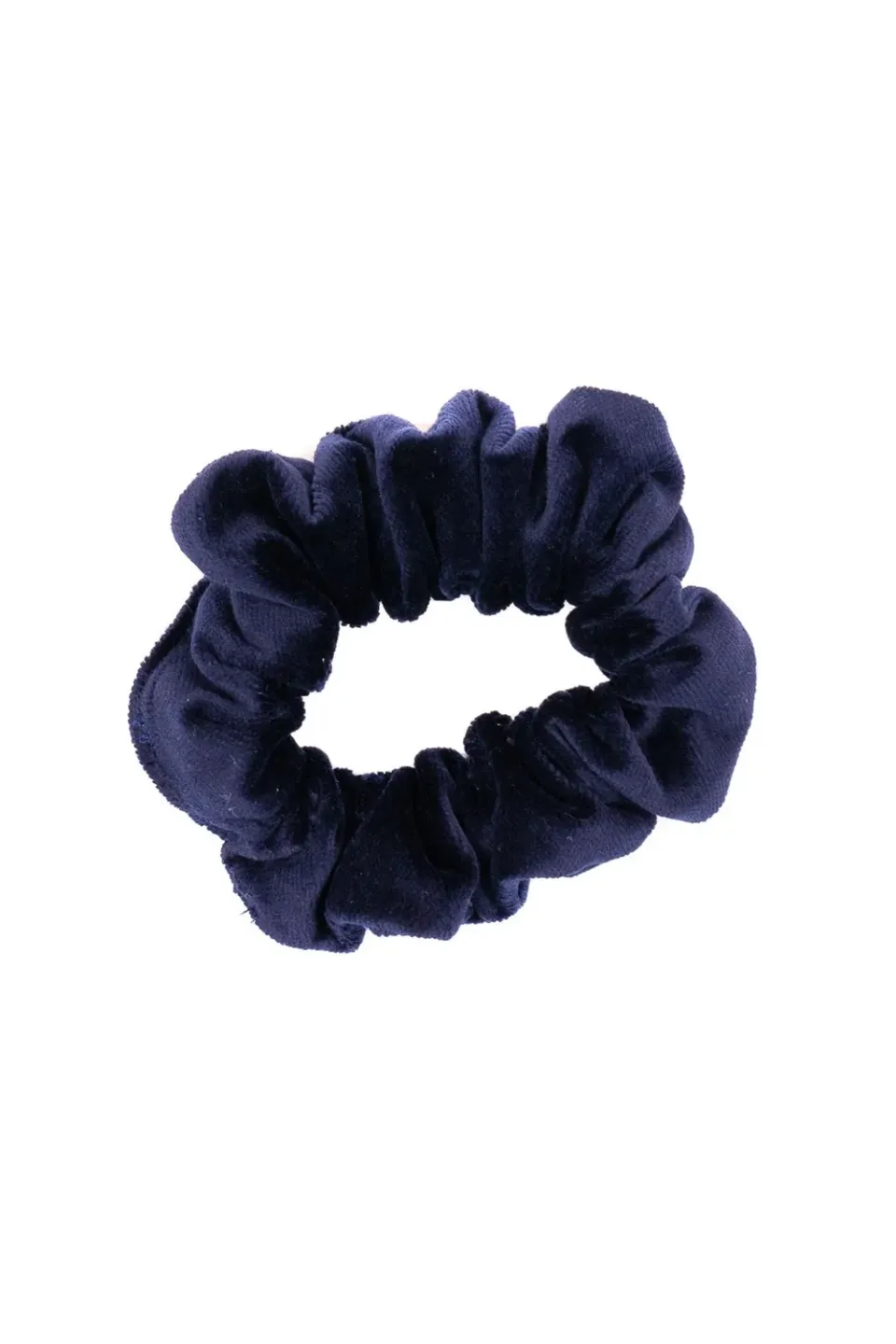 Racesafe Velvet Scrunchie hårelastik Navy bomuldsfløjl