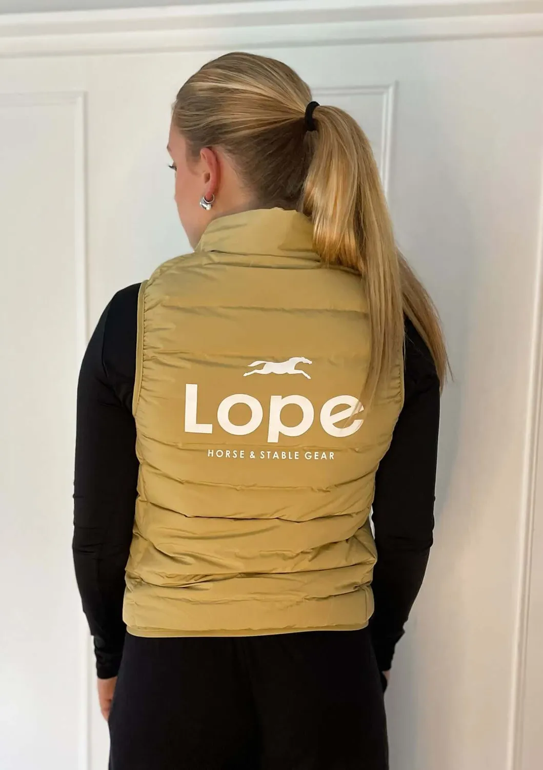 LOPE Team Vest dunvest gul vandafvisende