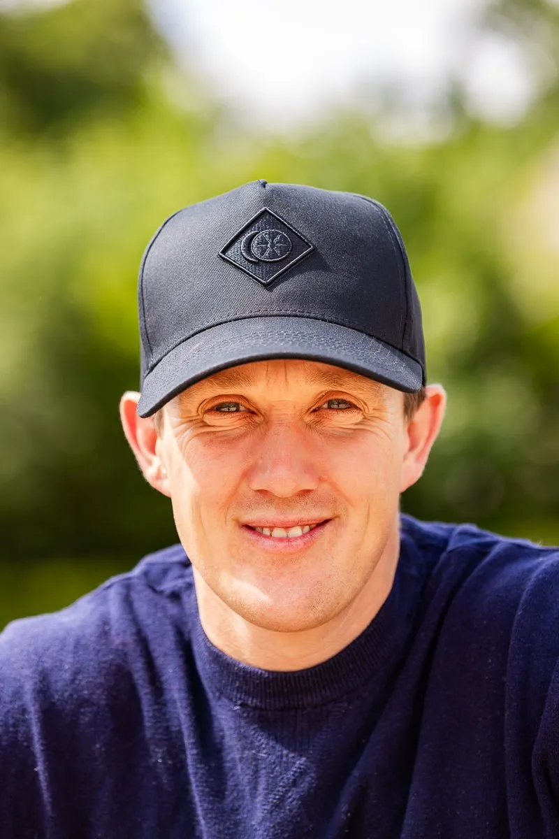 Charles Owen Baseball Cap kasket sort 100% bomuld