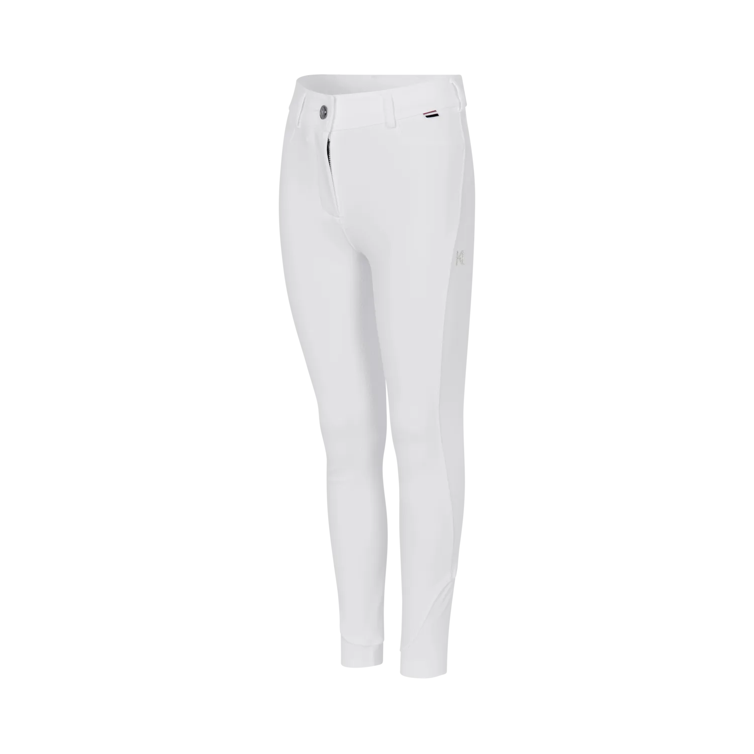 Kingsland KLKiki ridebukser junior hvid full-grip