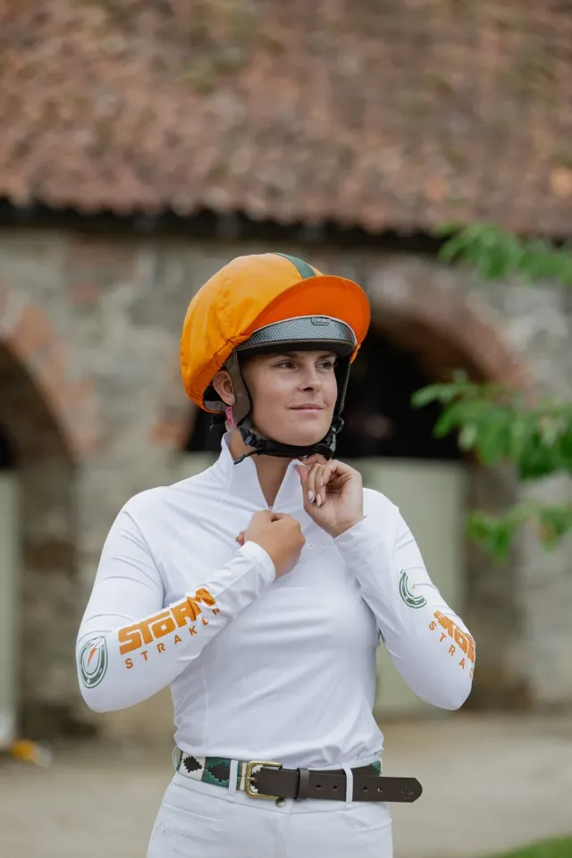 Racesafe Custom Baselayer undertrøje hvid UPF 50+