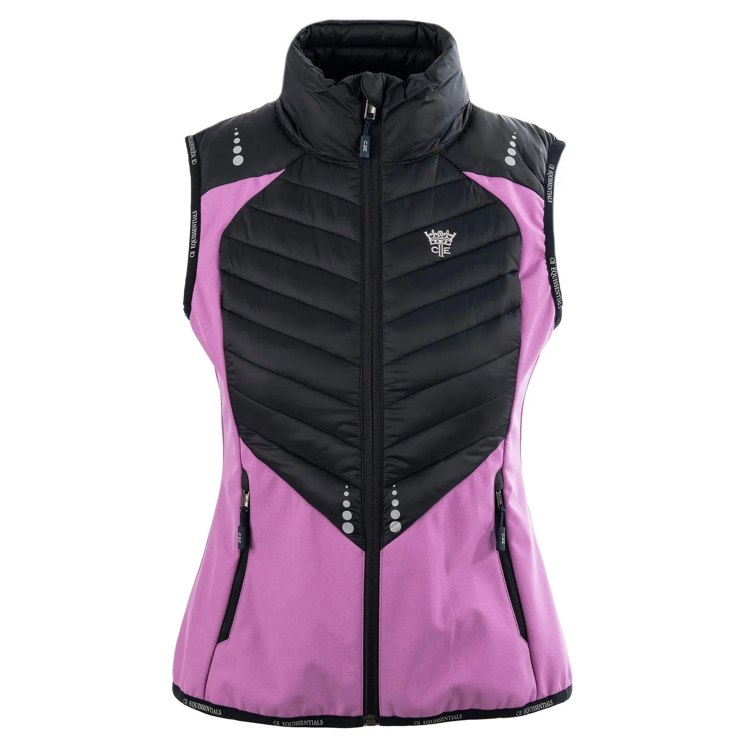 C2E Green Park Hybrid ridevest pink vandtæt