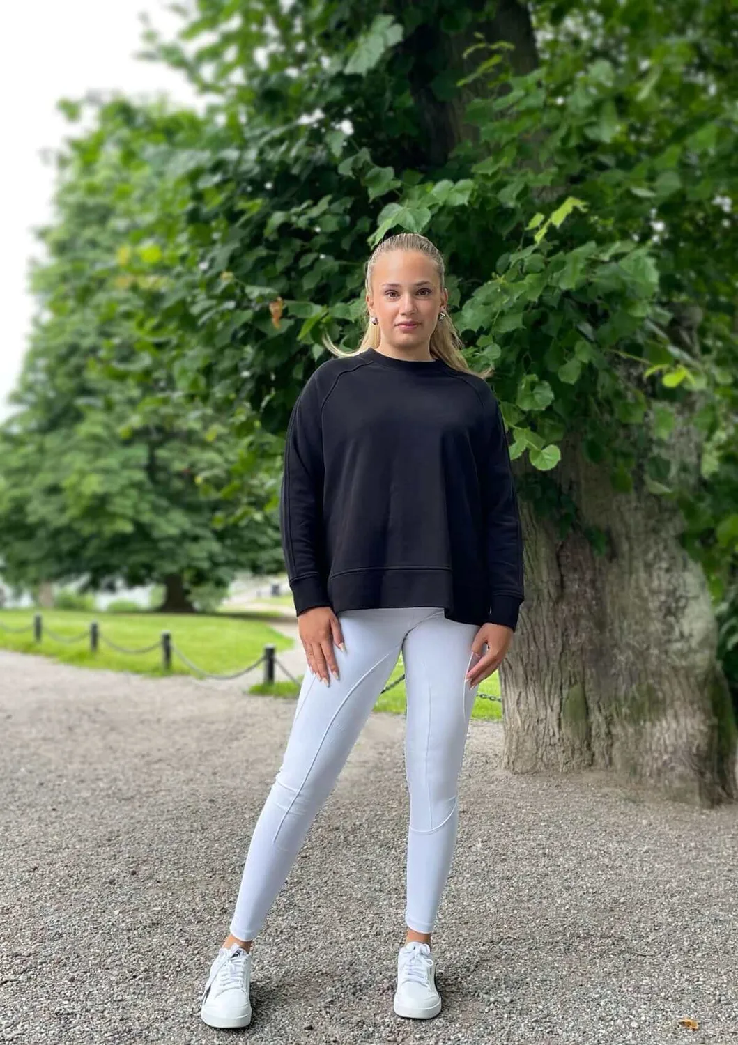 LOPE Leisure Sweatshirt oversize sweatshirt sort økologisk