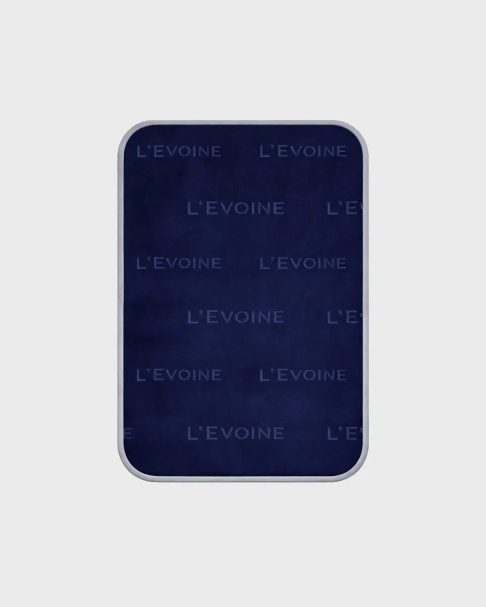 L'Evoine plejehåndklæde bomuld midnight 50x100