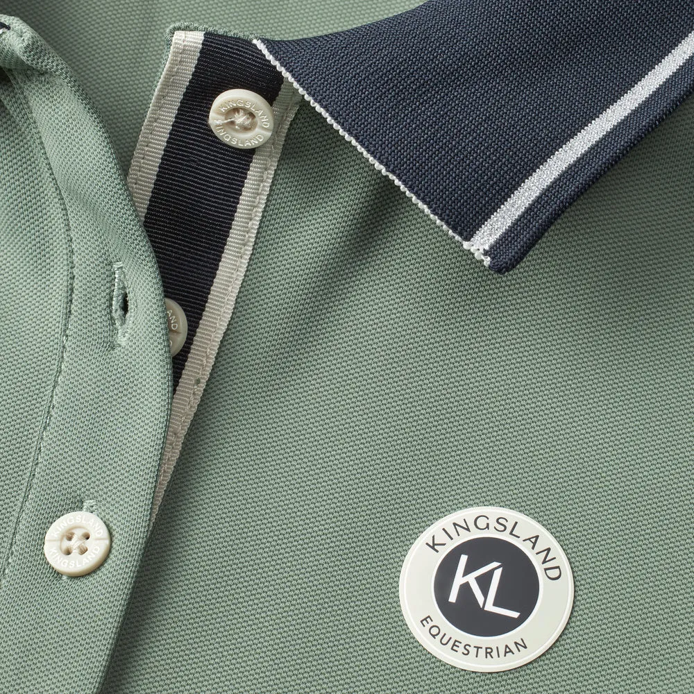 Kingsland KLLaura polo Green Agave åndbar