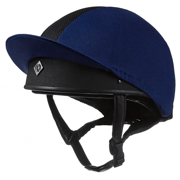 Charles Owen Pro II Plus hjelmovertræk sort medium ventileret
