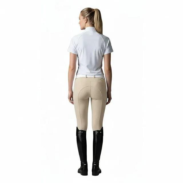 C2E Paddington KG ridebukser beige knægrip sandshell