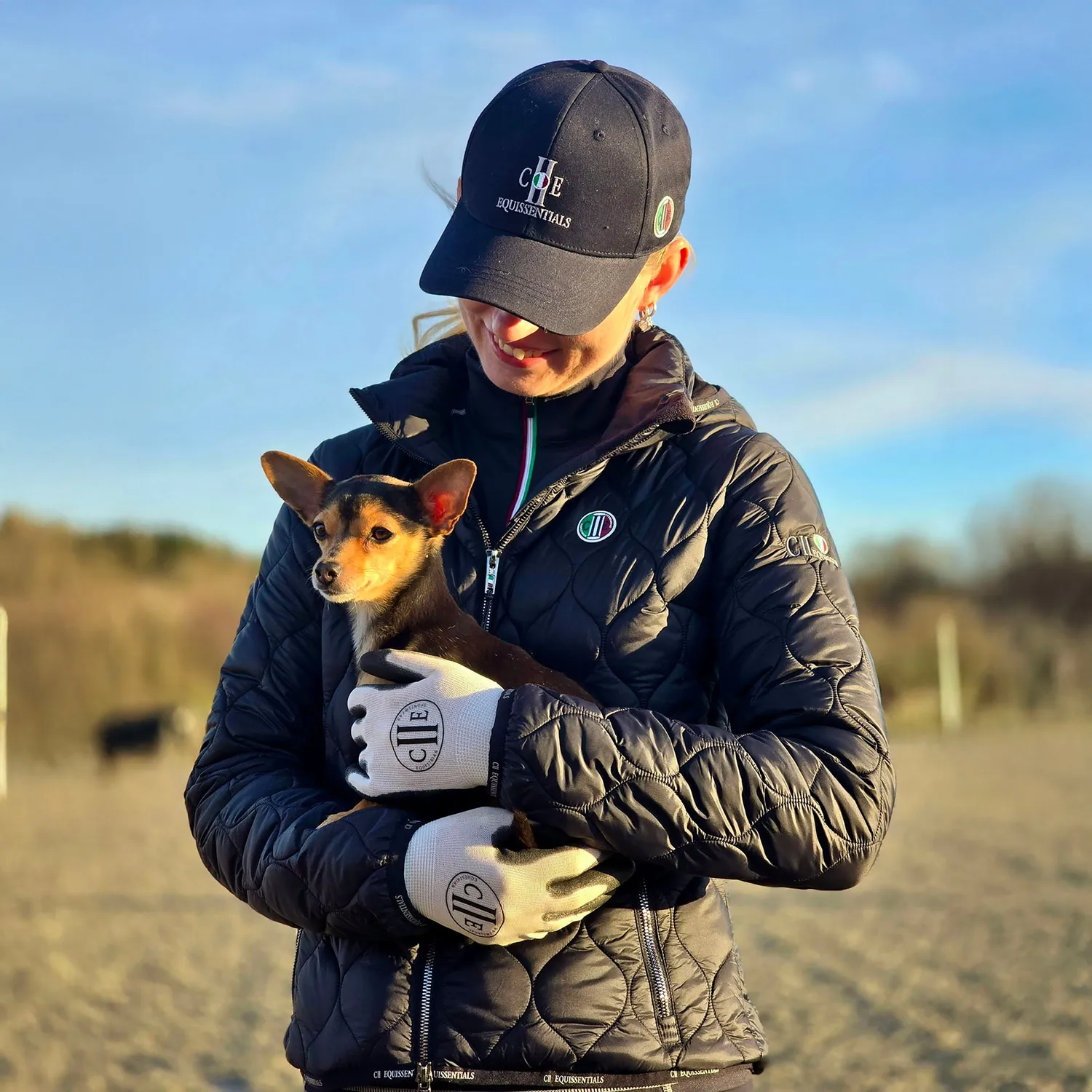 C2E Paso Robels arbejdshandsker lysegrå PU-greb