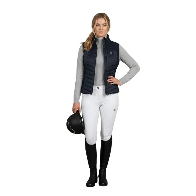 C2E Burbank quiltet bodywarmer vest navy let