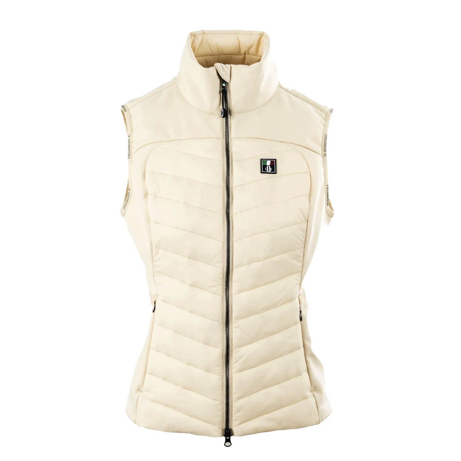C2E Burbank quiltet bodywarmer beige vandafvisende
