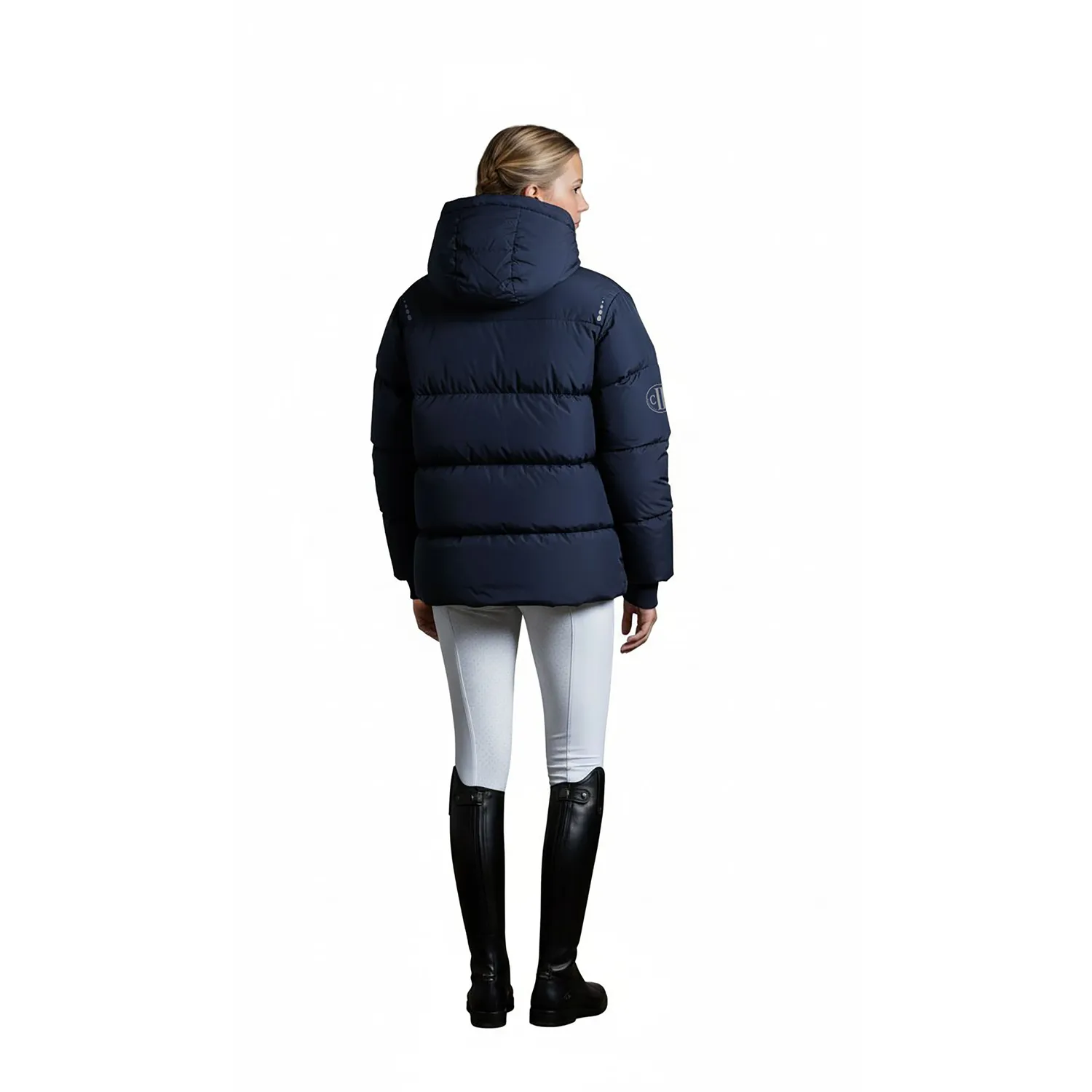 C2E CHICO Down Puffer dunjakke Navy 750+ fill