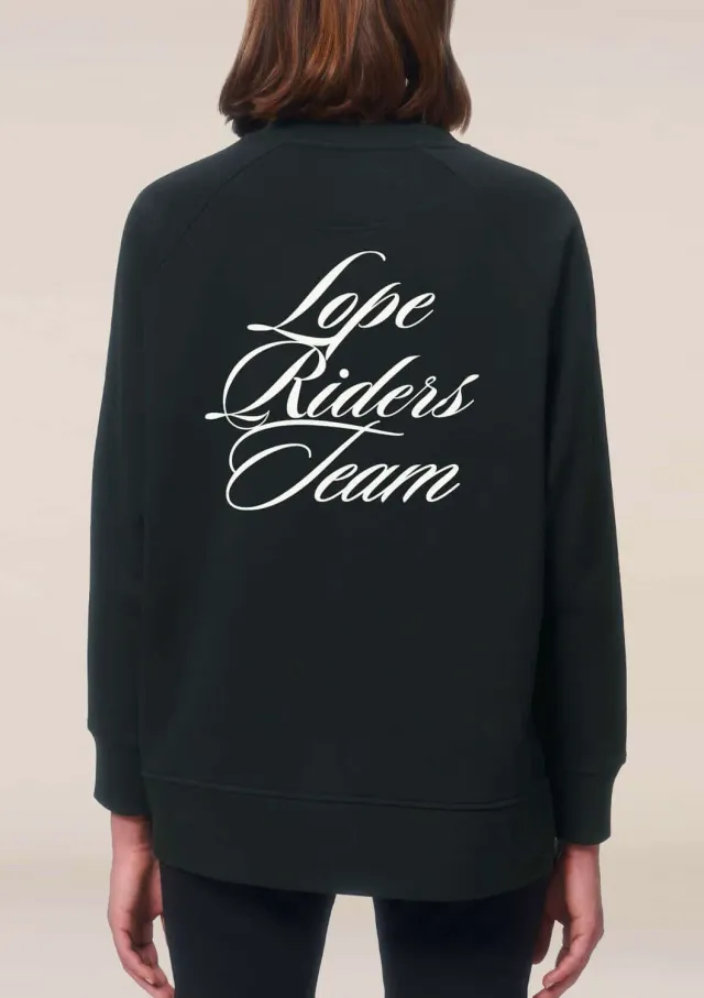 LOPE Leisure Sweatshirt oversize sweatshirt sort økologisk