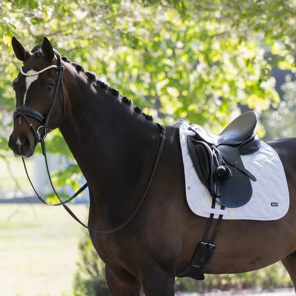 Kingsland KLLexie dressurunderlag Hvid anatomisk