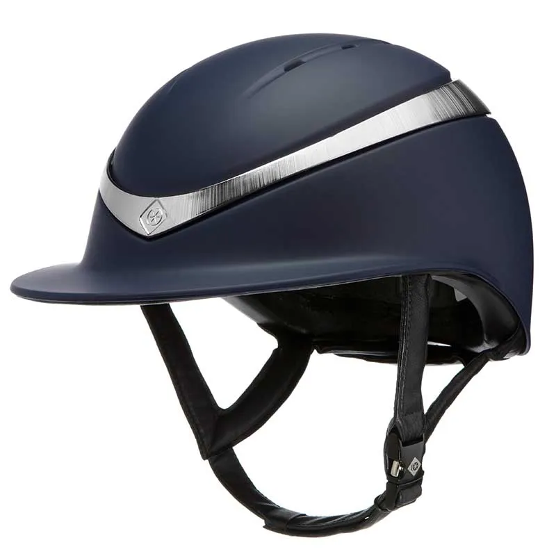 Charles Owen Halo Luxe stævnehjelm sort medium