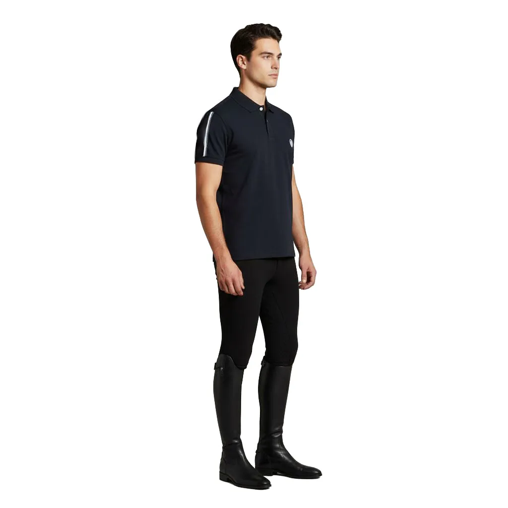 C2E Midtown Poloneck Pique poloshirt sort quickdry
