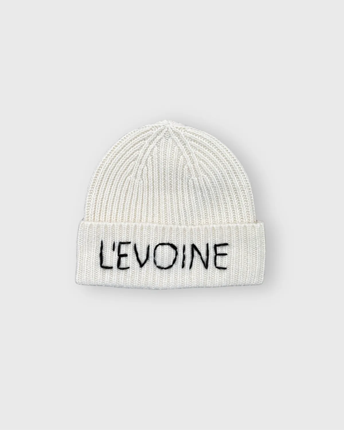 L'Evoine alpakahue 100% uld noir varm