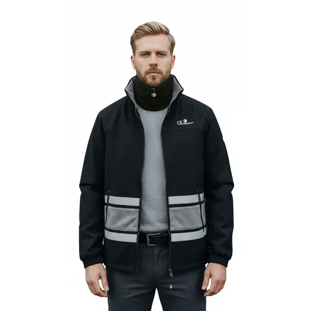 C2E Irvine Fleece Halsedisse Sort - Halsvarmer
