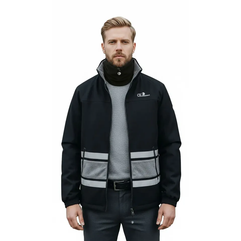 C2E Irvine Fleece Halsedisse Sort - Halsvarmer